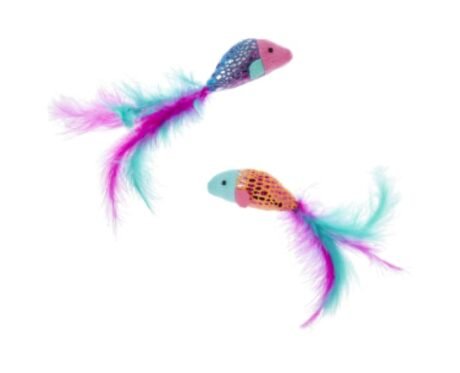 Frisco Sparkle Fish Cat Toy with Catnip