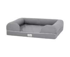 Lounge Memory Foam Bolster Cat & Dog Bed